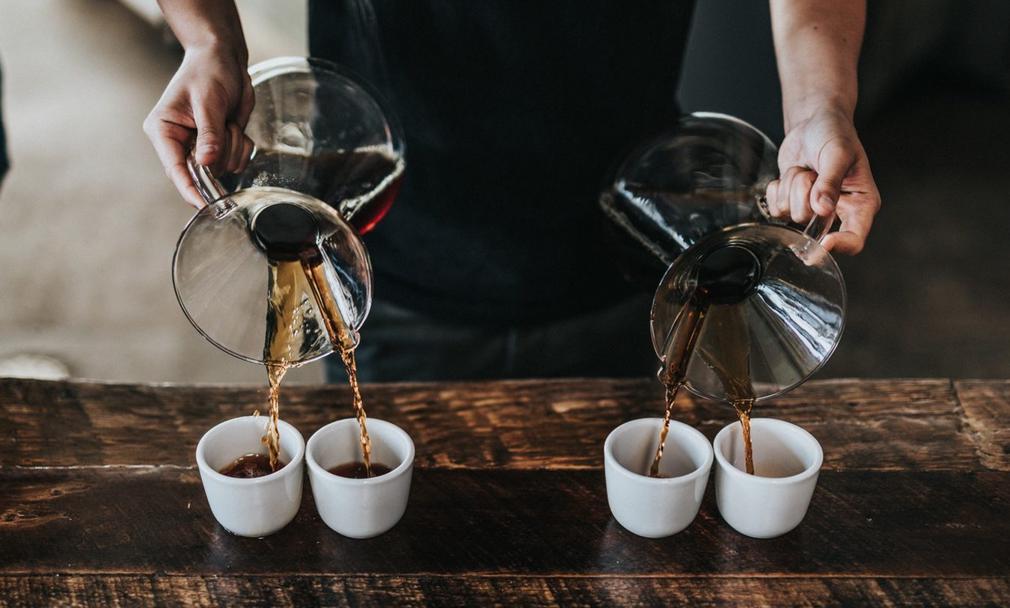 Koffie op werk