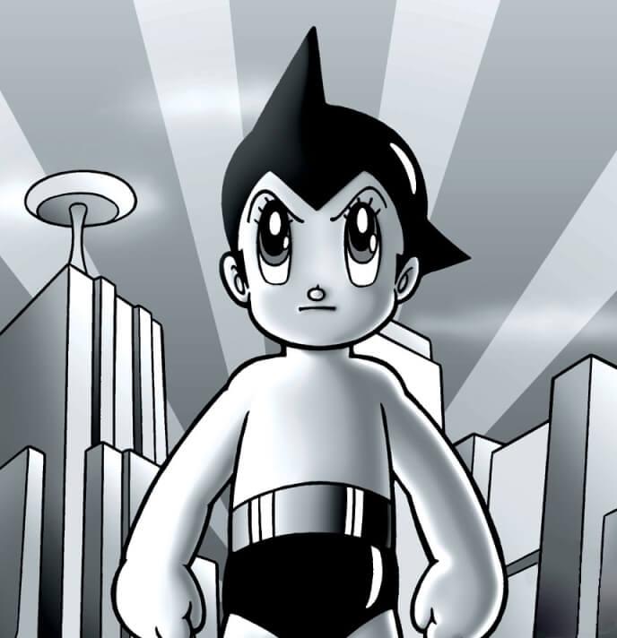 astro-boy-anime-black-white